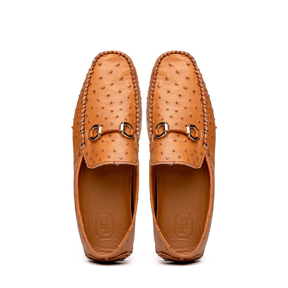 Corrente Palm Beach Ostrich Driver Light Tan