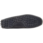 Paolo Shoes Adam Leather Drivers Grey