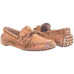 Paolo Shoes Adam Nappa Driving Shoes Gray