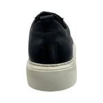 Paolo Shoes Alfonso Low Top Leather Sneakers Navy Blue