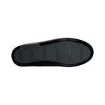 Paolo Shoes Ali Laceless Leather Sneakers Black