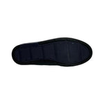 Paolo Shoes Ali Laceless Leather Sneakers Navy Blue