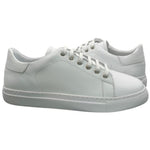 Paolo Shoes Amadeo Low Top Leather Sneakers White