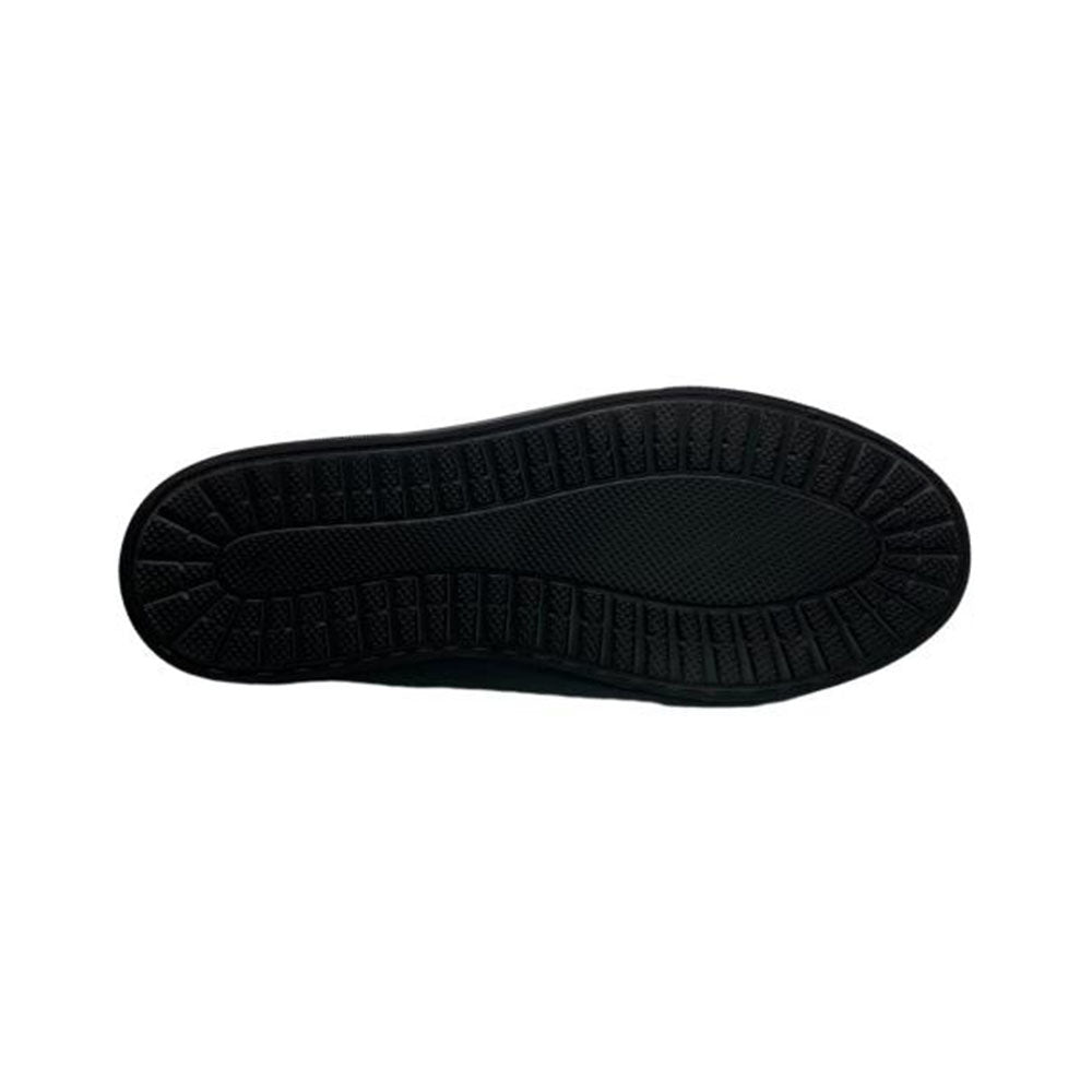 Paolo Shoes Anatoly Low Top Suede Sneaker Black