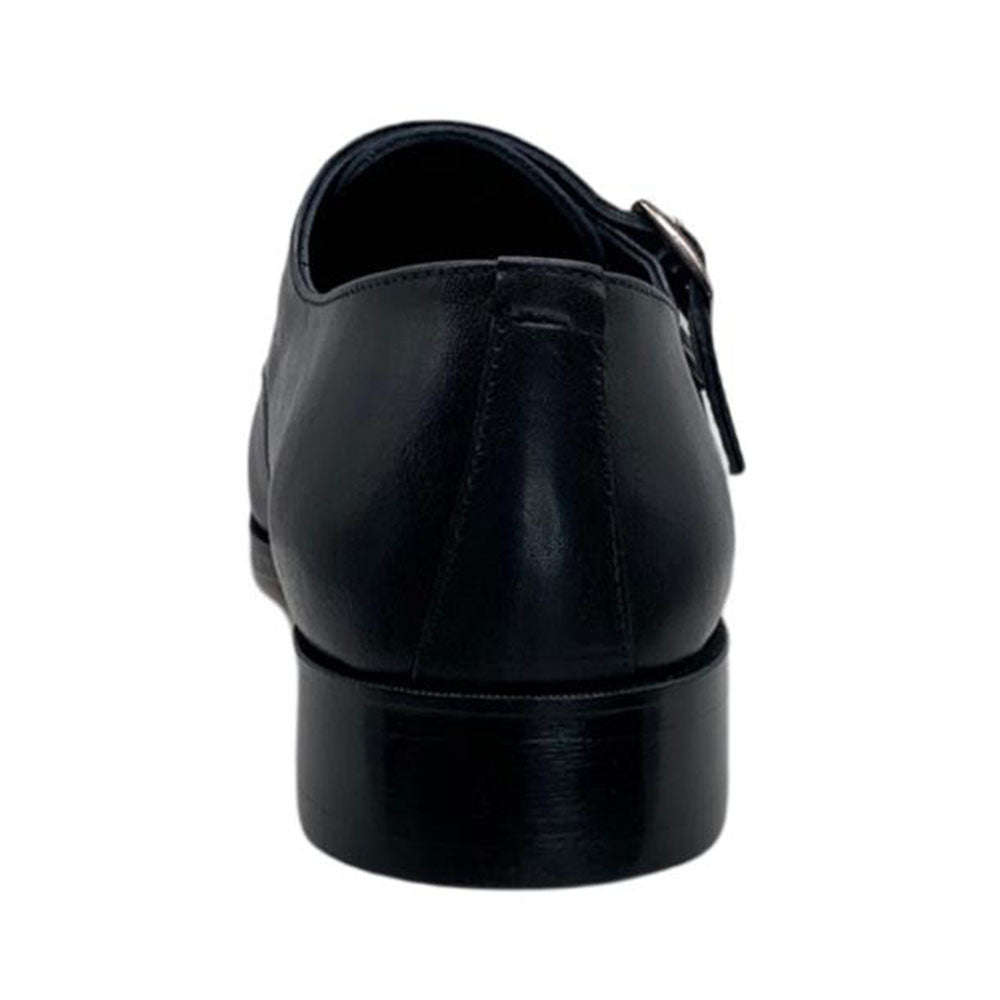 Paolo Shoes Baccio Double Monk Strap Shoes Blue