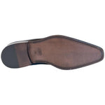 Paolo Shoes Bernard Eel Skin Oxfords Brown