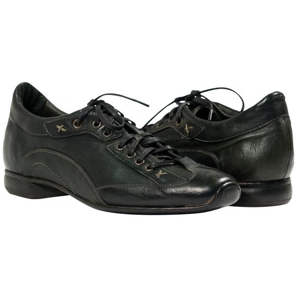 Paolo Shoes Bradley Nappa Leather Sole Sneakers Green