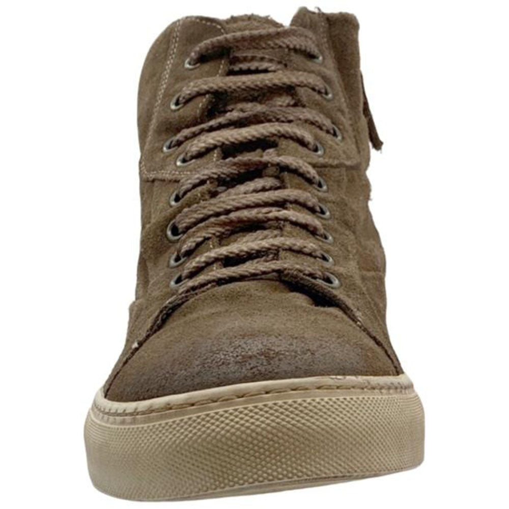 Paolo Shoes Carlo High Top Sneakers Beige