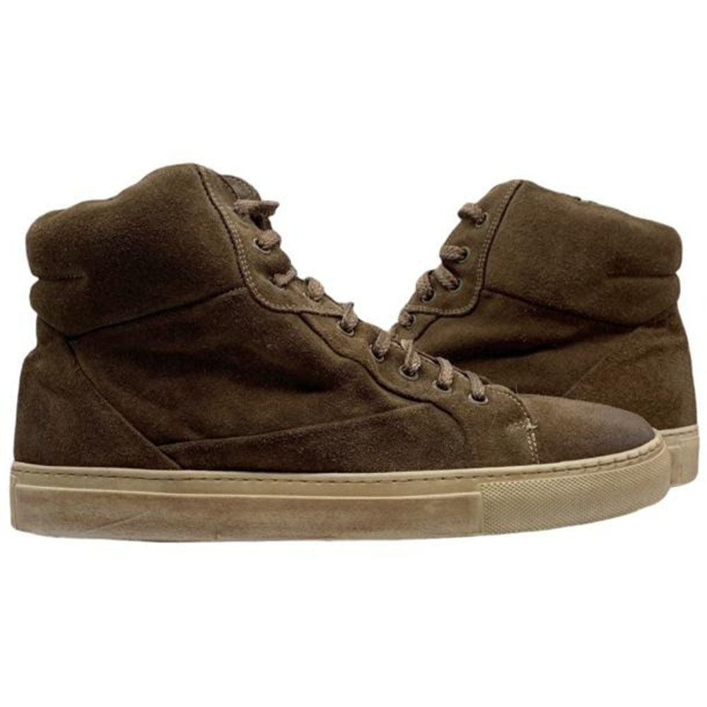 Paolo Shoes Carlo High Top Sneakers Beige