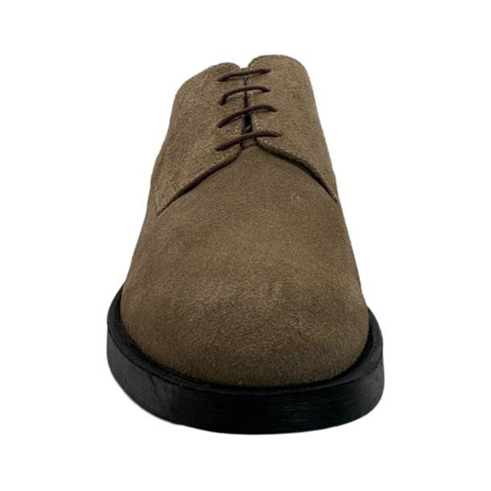 Paolo Shoes Claudio Suede Oxfords Stone