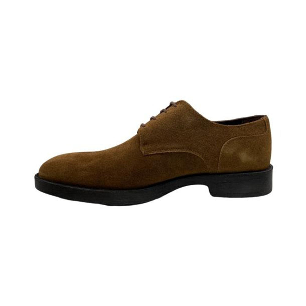 Paolo Shoes Claudio Suede Oxfords Taba