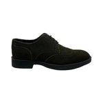 Paolo Shoes Cornelio Suede Wingtip Oxfords Khaki
