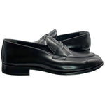 Paolo Shoes Dani Leather Penny Loafers Black