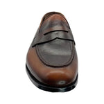 Paolo Shoes Dani Leather Penny Loafers Brown