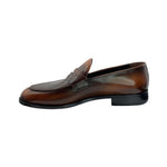 Paolo Shoes Dani Leather Penny Loafers Brown