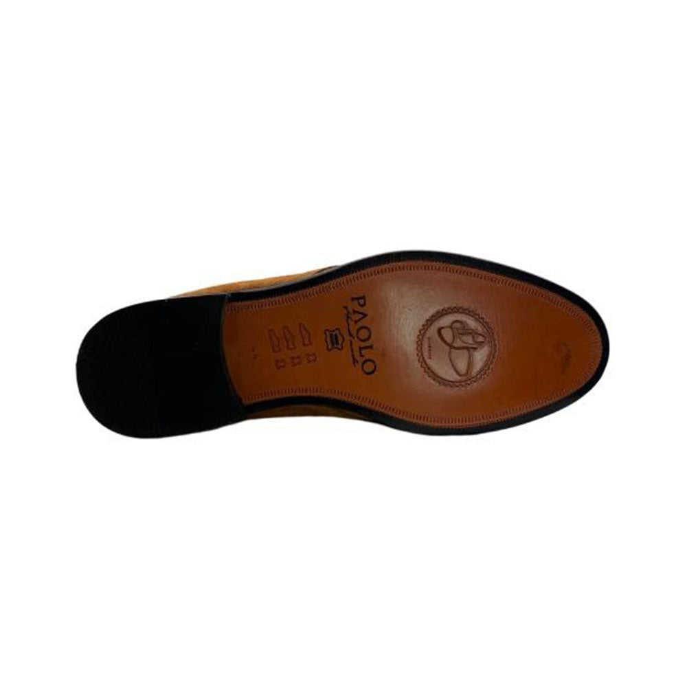 Paolo Shoes Dario Suede Chukka Boots Black