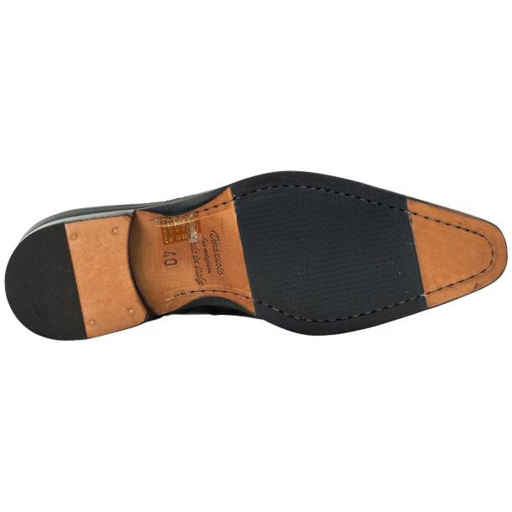 Paolo Shoes Dufresne Eel Skin Oxfords Green