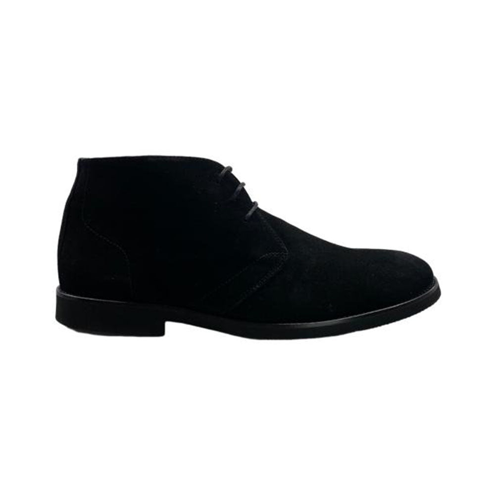 Paolo Shoes Emilio Suede Desert Boots Black