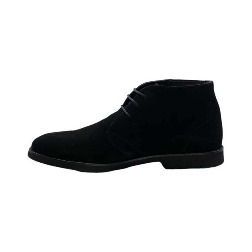 Paolo Shoes Emilio Suede Desert Boots Black