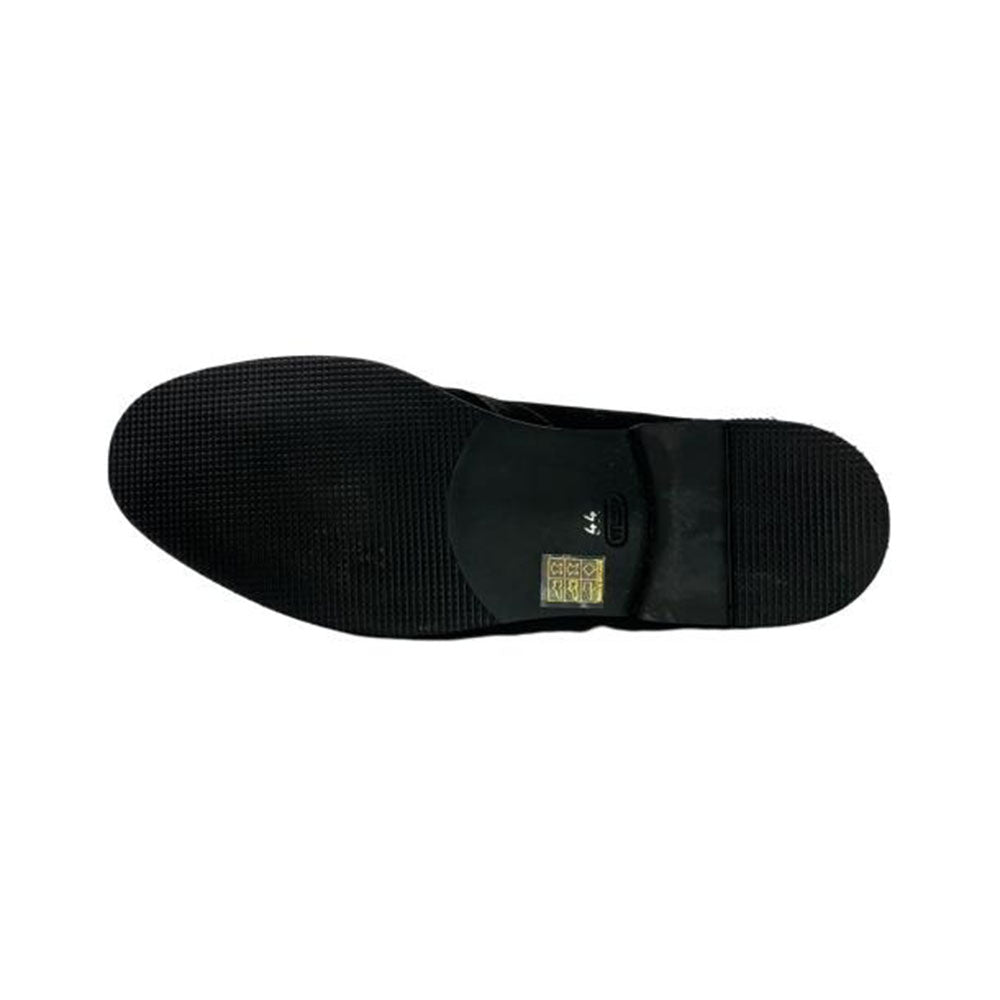 Paolo Shoes Emilio Suede Desert Boots Black