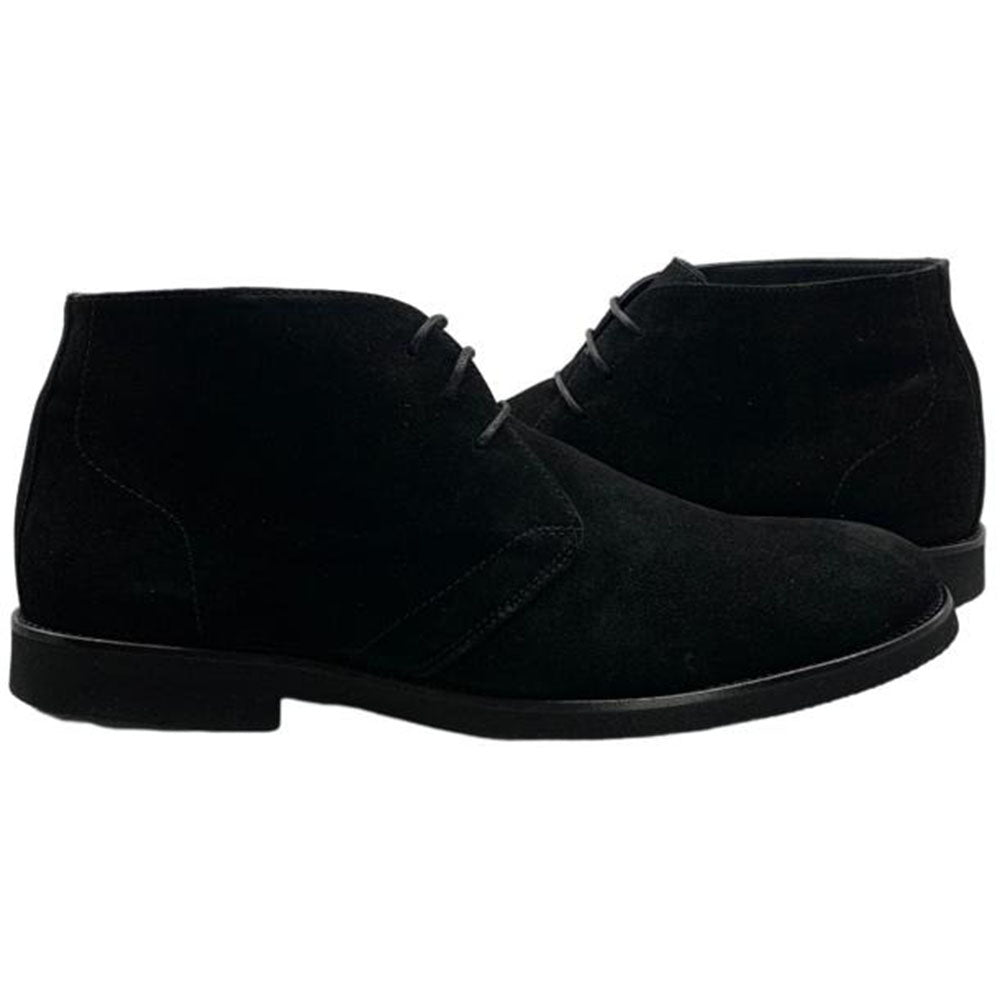 Paolo Shoes Emilio Suede Desert Boots Black