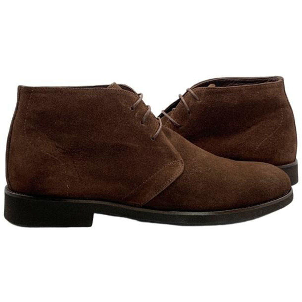 Paolo Shoes Emilio Suede Desert Boots Brown
