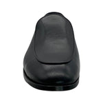 Paolo Shoes Franco Slip-on Leather Loafers Black