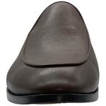 Paolo Shoes Franco Slip-on Leather Loafers Brown
