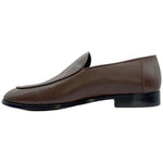 Paolo Shoes Franco Slip-on Leather Loafers Brown