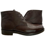 Paolo Shoes Gianni Leather Chukka Boots Brown