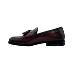 Paolo Shoes Giovanni Tassel Loafers Burgundy