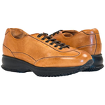 Paolo Shoes Harris Nappa Sneakers Brick