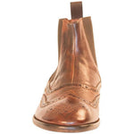 Paolo Shoes Hugo Wingtip Chelsea Boots Brown