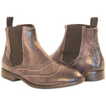 Paolo Shoes Hugo Wingtip Chelsea Boots Grey