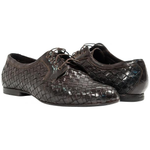 Paolo Shoes Kirk Woven Shoes Dark Brown