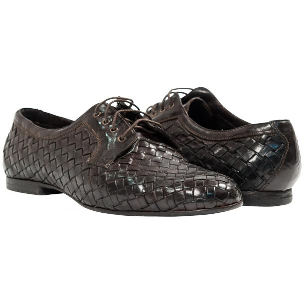 Paolo Shoes Kirk Woven Shoes Dark Brown