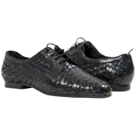 Paolo Shoes Kirk Woven Shoes Dark Stone Gray