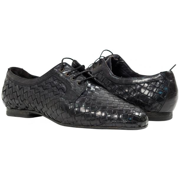 Paolo Shoes Kirk Woven Shoes Dark Stone Gray