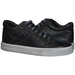 Paolo Shoes Neo Ostrich Sneakers Black
