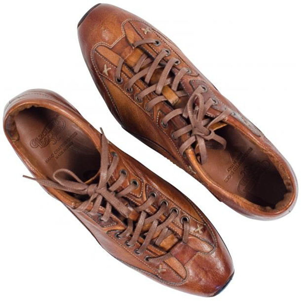 Paolo Shoes Radley Leather Oxfords Brown