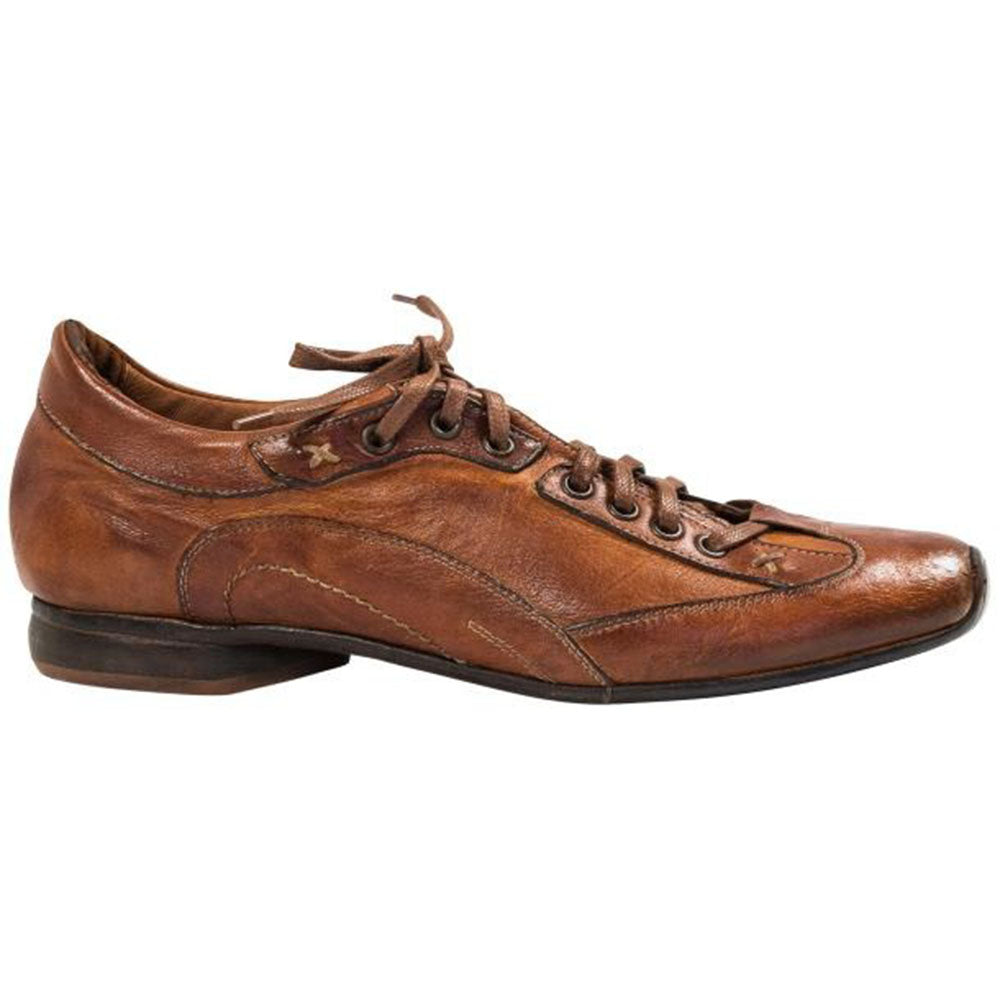 Paolo Shoes Radley Leather Oxfords Brown