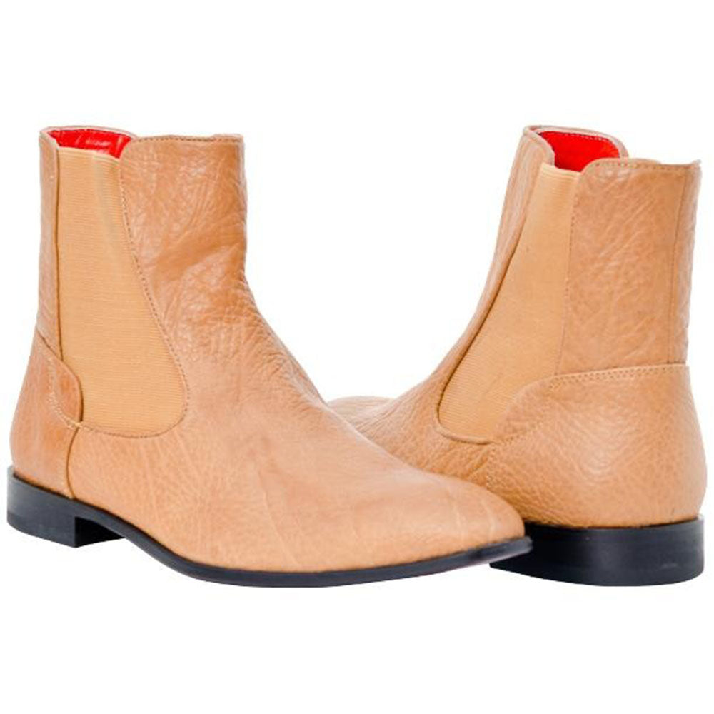 Paolo Shoes Remo Tan Chelsea Boots Tan