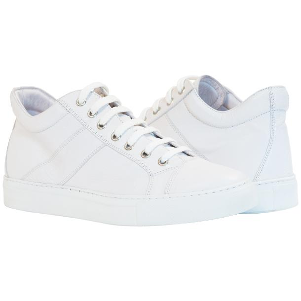 Paolo Shoes Seth Low Top Sneakers White