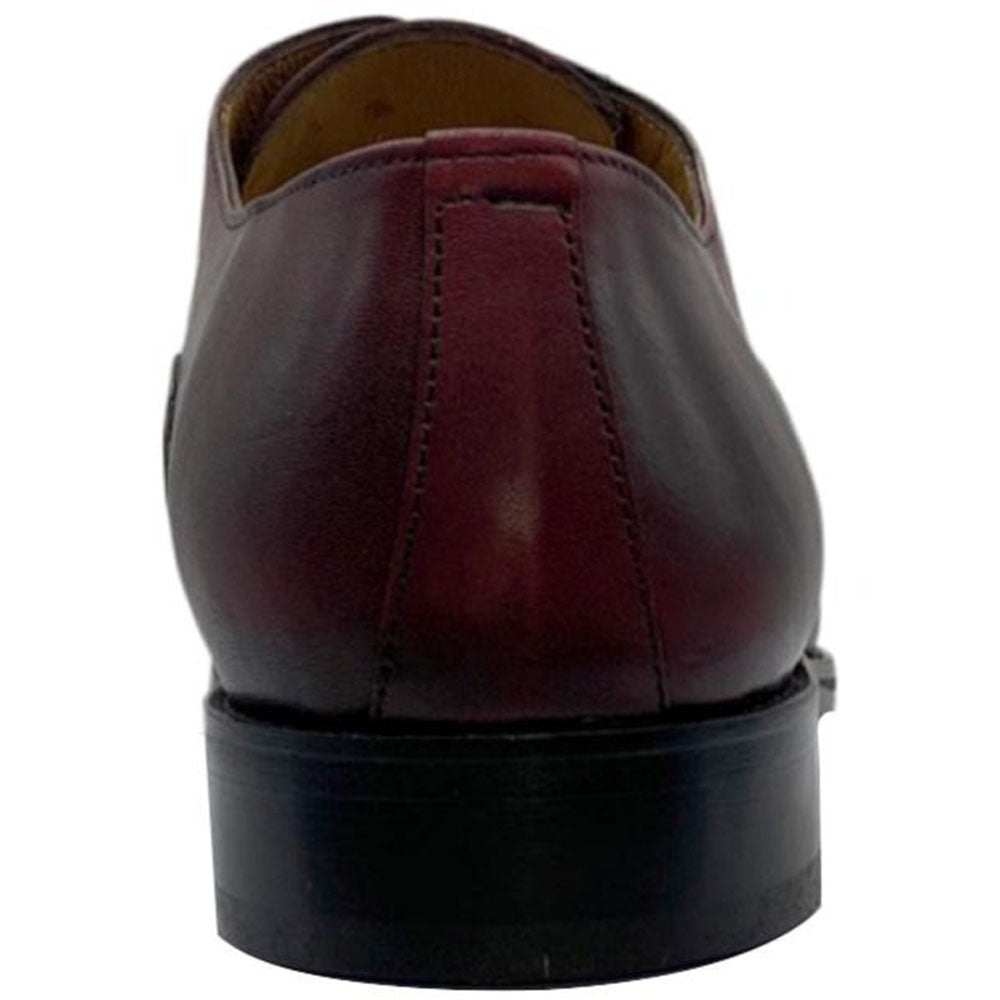 Paolo Shoes Theo Derby Oxfords Burgundy