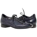 Paolo Shoes Turner Nappa Leather Sole Sneakers Denim