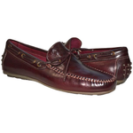 Paolo Shoes Zayden Nappa Driving Shoes Oxblood