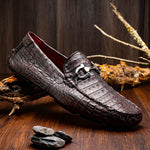 Marco Di Milano Parma Caiman Belly Bit Drivers Black Cherry