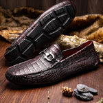Marco Di Milano Parma Caiman Belly Bit Drivers Black Cherry