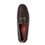 Marco Di Milano Parma Caiman Belly Bit Drivers Black Cherry