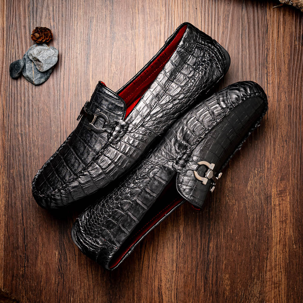 Marco Di Milano Parma Caiman Belly Bit Drivers Black
